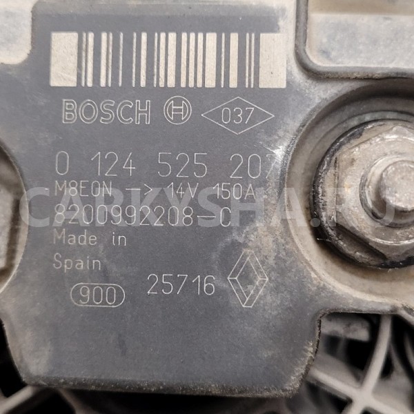 Генератор Nissan Almera 2016 8200992208 G15 K4M Nissan Almera 