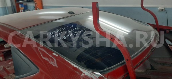 Стекло заднее Hyundai Solaris 2011 RB G4FA, заднее Hyundai Solaris 