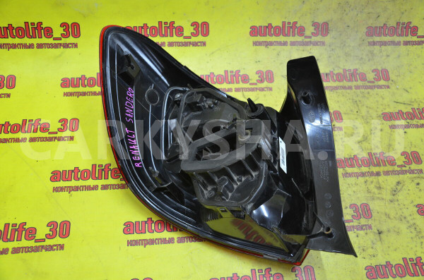 Фонарь задний правый Renault Sandero оригинальный номер 265500465R