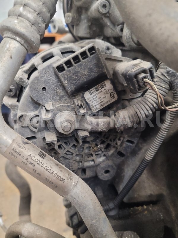 Генератор Renault Logan 2015 231006385R L8MV K7MA812 Renault Logan 