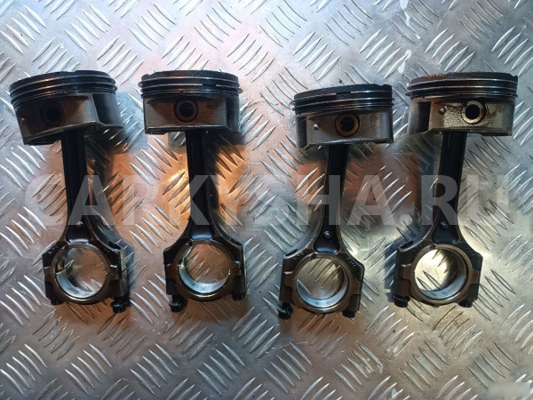 Поршень с шатуном для G4FC Хундай Солярис Hyundai Hyundai Solaris оригинальный номер 230412B300 235102B000