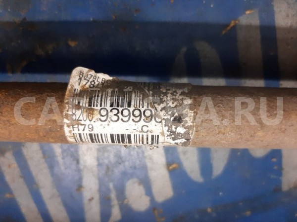 Привод Renault Duster 2013 8200939996 HSA K4M, задний правый Renault Duster 