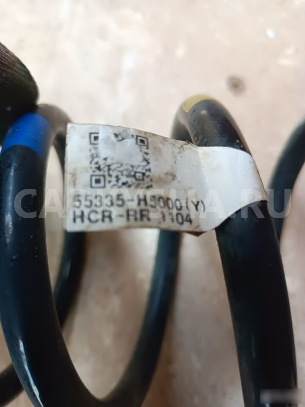 Пружина задняя для Киа Рио 4 Kia RIO 2017 Hyundai Solaris оригинальный номер 55335-H5000
