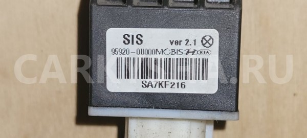 Датчик подушки безопасности Kia Rio 2012 959200U000 QB G4FC Kia Rio 