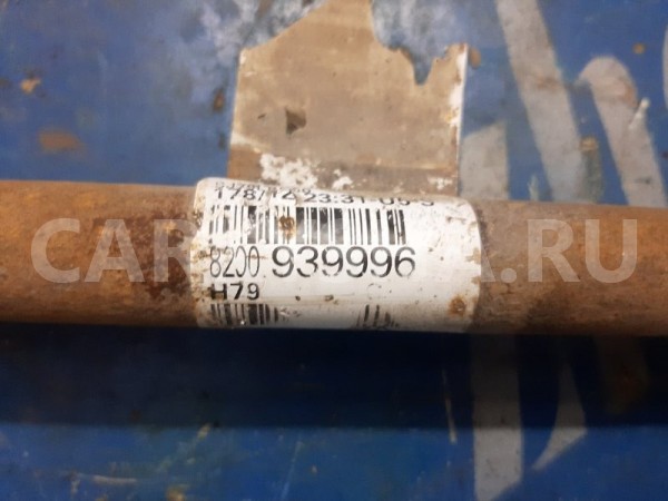 Привод Renault Duster 2013 8200939996 HSA K4M, задний левый Renault Duster 