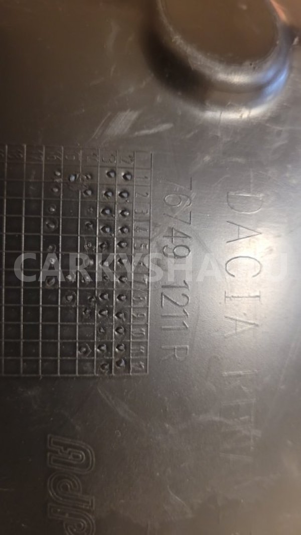 Подкрылок Renault Logan 2014 767491211R L8MV K7M, задний левый Renault Logan 